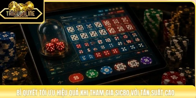 Bí quyết tối ưu hiệu quả khi tham gia Sicbo với tần suất cao