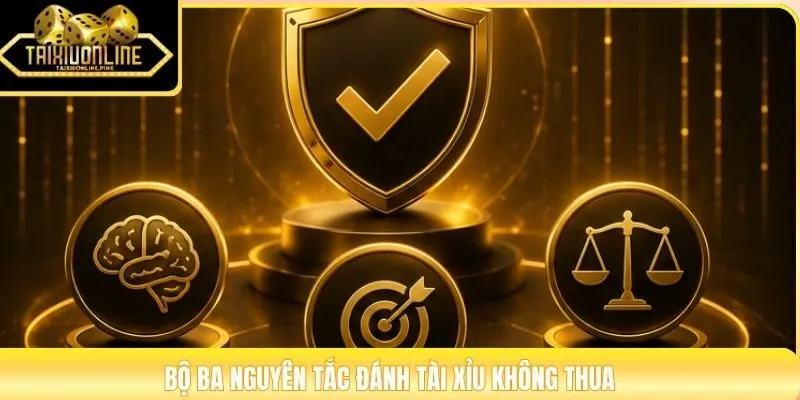 Bộ ba nguyên tắc đánh Tài Xỉu không thua