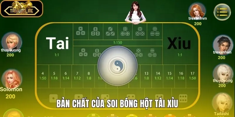 Soi bóng hột tài xỉu và nguyên lý quan sát tín hiệu lặp