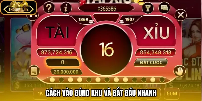 Tài xỉu sảnh Macau với lối vào gọn và thao tác nhanh