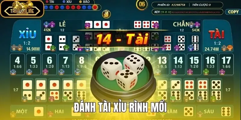 Đánh Tài Xỉu Rình Mồi - Cách Đọc Cầu, Chờ Nhịp Và Vào Tiền