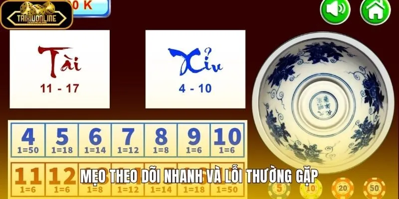 Cách lọc tín hiệu gọn gàng khi soi bóng hột tài xỉu
