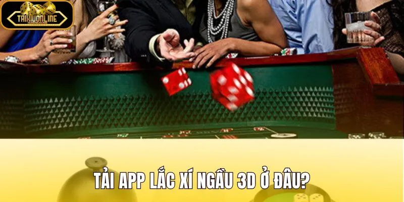 App lắc xí ngầu 3D trên App Store và Google Play