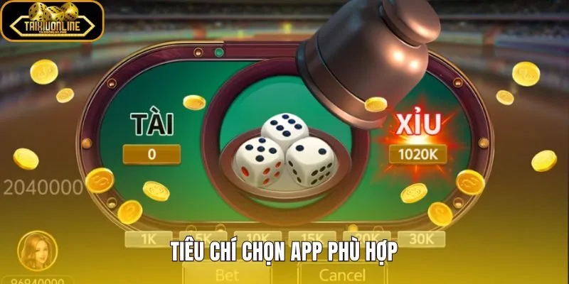App tính tỷ lệ cược phù hợp qua giao diện và dữ liệu