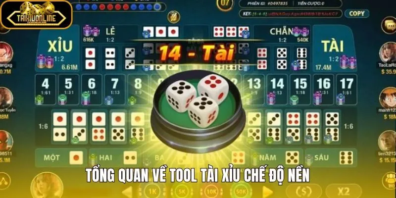 Tool tài xỉu chạy ngầm với thuật toán dự đoán dựa trên dữ liệu lịch sử