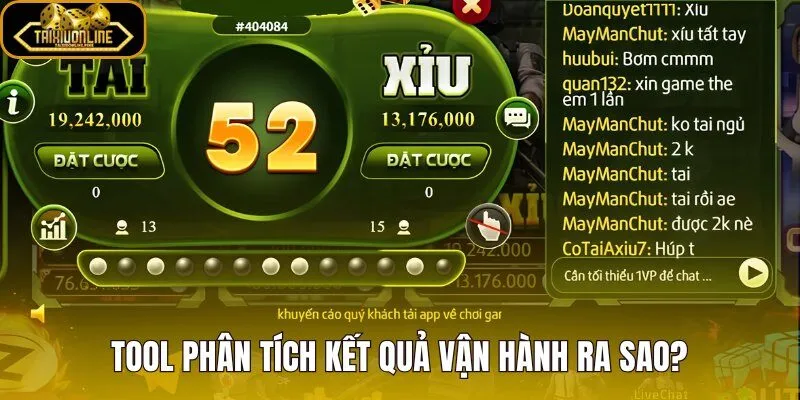 Tool báo kết quả chuẩn từ AI và chuỗi lịch sử
